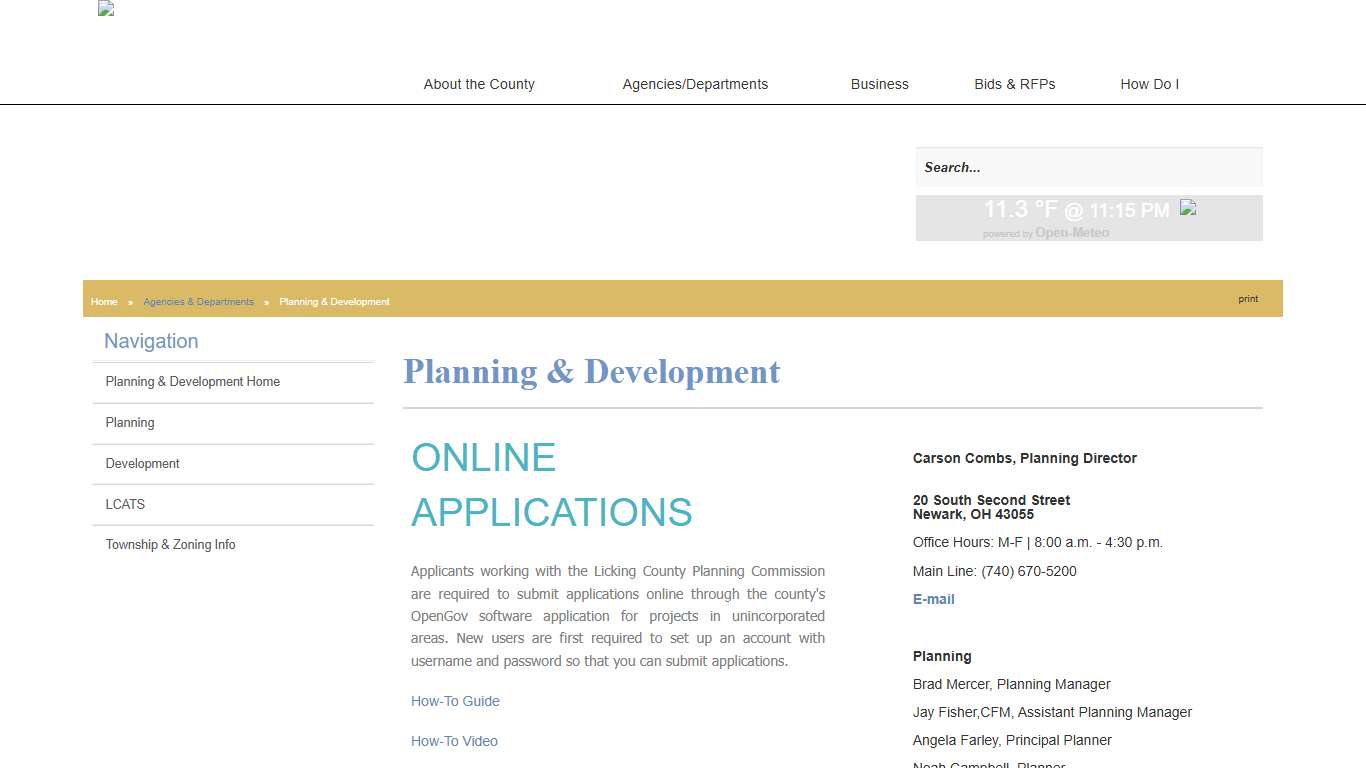Licking County - Planning & Development